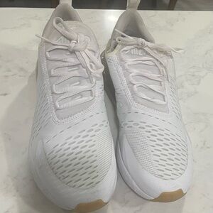 Nike White Mesh Sneakers